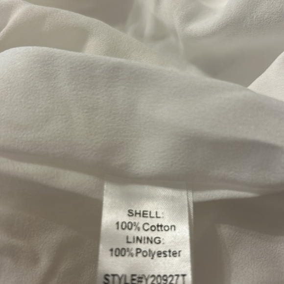 White Lightweight Gauze Morgan Dress
POMANDER PLACE - Picture 6 of 9